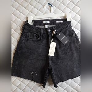 Forever 21 Black Jean Shorts